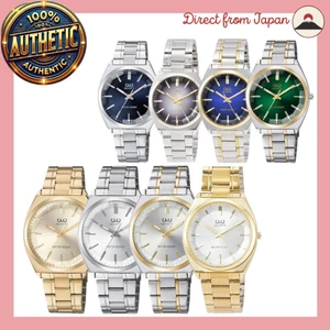Q&Q Citizen Đồng Hồ Nam Analog - Dây Thép Không Gỉ Thời Trang