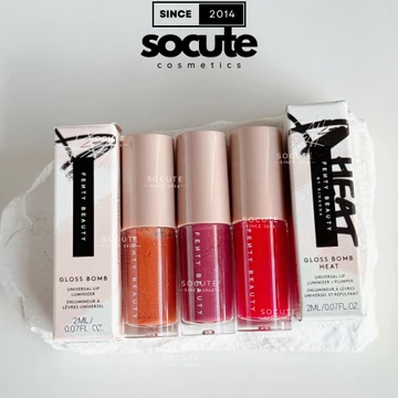 Son kem bóng Fenty Beauty By Rihanna Gloss Bomb Cream Color Drip Lip Cream In Fenty Glow - 2ml