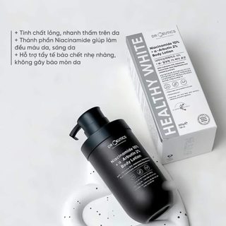 Sữa Dưỡng Thể DrCeutics Hỗ Trợ Sáng Da Niacinamide 10% + Arbutin 2% Body Lotion (200g)