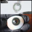 Lens mắt B496 Green màu xanh lá vân tia bo viền tự nhiên, size nhỏ - LUNA EYES brand