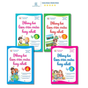 Sách - Những Bài Làm Văn Mẫu Hay Nhất Lớp 2,3,4,5 - Kết nối tri thức với cuộc sống