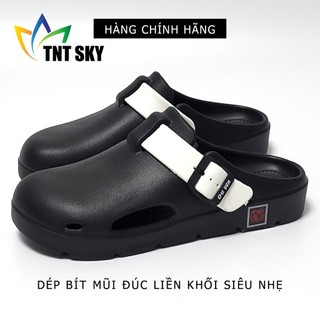 Dép Nam Bít Mũi Đúc Liền Khối Siêu Nhẹ DUWA - Hàng Chính Hãng - SH560