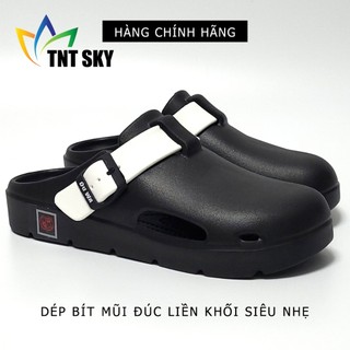 Dép Nam Bít Mũi Đúc Liền Khối Siêu Nhẹ DUWA - Hàng Chính Hãng - SH560
