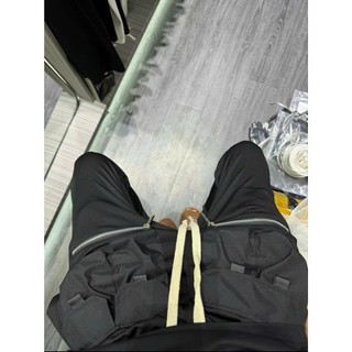 Quần Thun Jogger Nam Có Túi Mix KHOÁ KHẮC Chữ Bản Dây Dài Cạp Bo Cao Thời Trang Nam