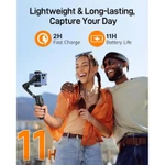 Hohem iSteady X3 SE – Gimbal chống rung cho iPhone, gimbal điện thoại 3 trục với điều khiển từ xa tháo rời, thiết kế gập — ảnh 6