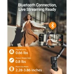Hohem iSteady X3 SE – Gimbal chống rung cho iPhone, gimbal điện thoại 3 trục với điều khiển từ xa tháo rời, thiết kế gập — ảnh 5