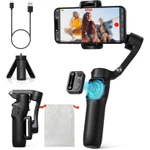 Hohem iSteady X3 SE – Gimbal chống rung cho iPhone, gimbal điện thoại 3 trục với điều khiển từ xa tháo rời, thiết kế gập — ảnh 1