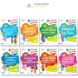 [Chuẩn NXB] Sách - Trọn Bộ Toán Lớp 3