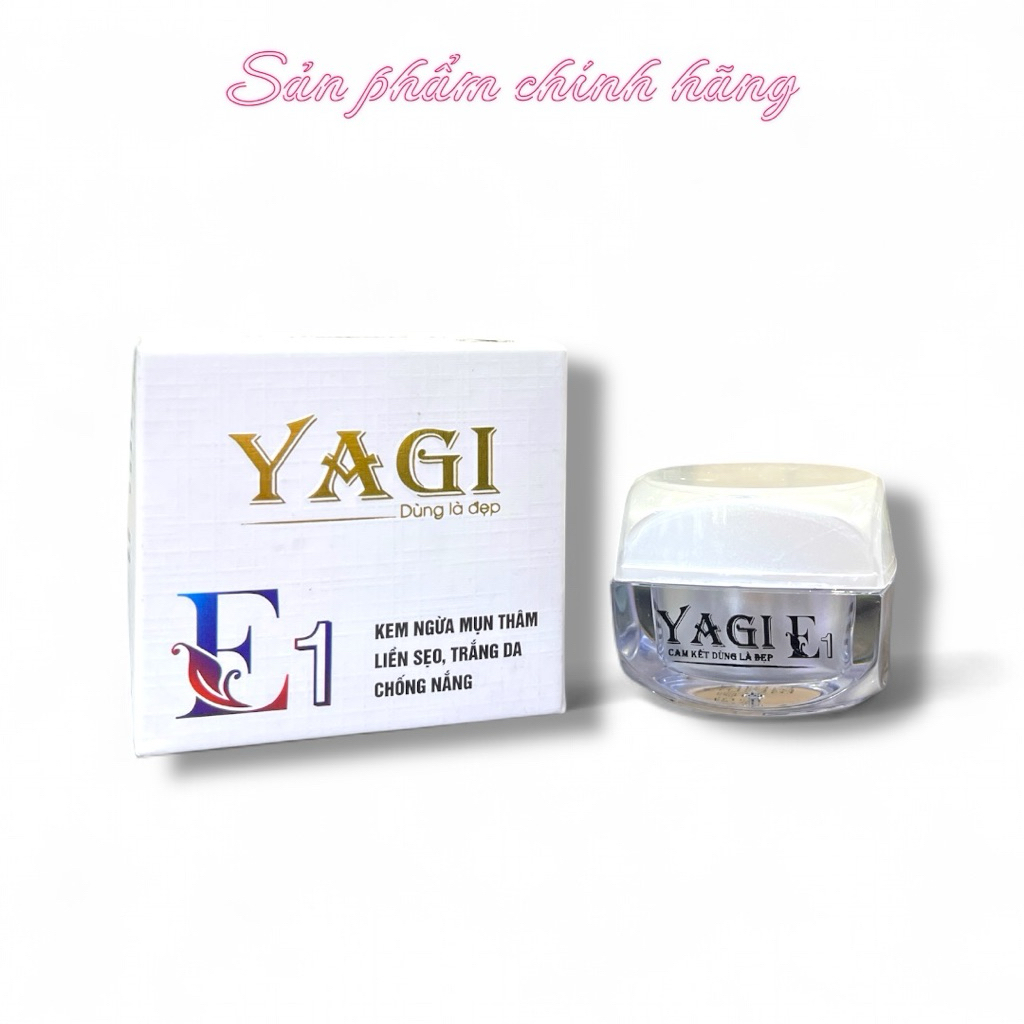 Kem Yagi Mụn Thâm Liền Sẹo Trắng Da Chống Nắng 10gram Chính Hãng.