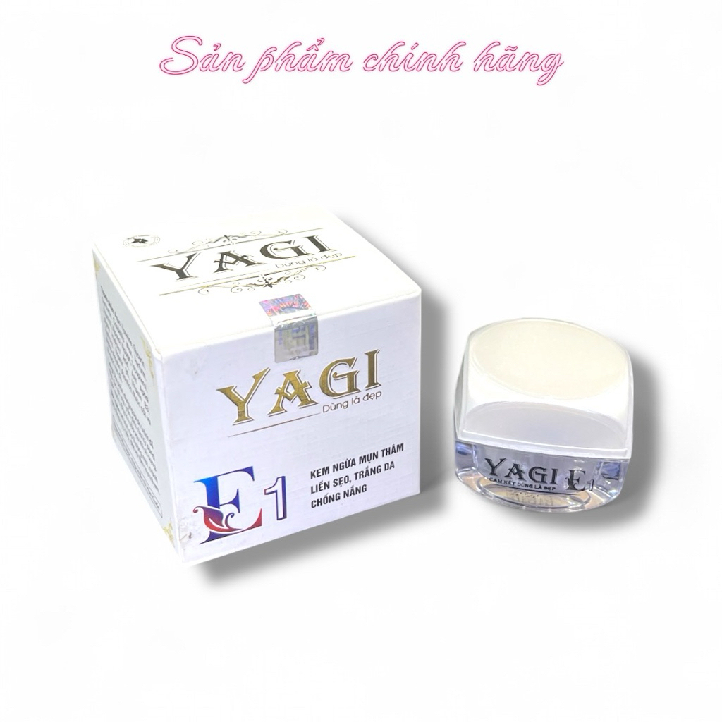 Kem Yagi Mụn Thâm Liền Sẹo Trắng Da Chống Nắng 10gram Chính Hãng.