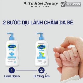Sữa tắm dưỡng ẩm dịu lành cho bé CETAPHIL BABY MOIST BATH & WASH 230ML