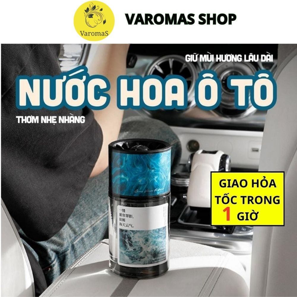 Nước Hoa Ô Tô Varomas Khuếch Tán Giảm Mùi Hôi Hiệu Quả Giữ Mùi Hương Lâu Dài Vượt Trội Tạo Hương Thơm Cho Xe Hơi KT120