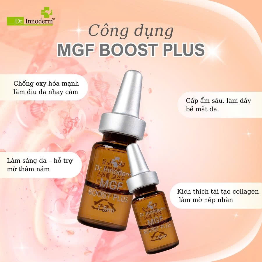 [Dr.Innoderm]_Dưỡng chất MGF BOOST PLUS (5 KINDS OF MGF&HA)_Sản phẩm chính hãng_Xuất VAT 100%