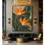 Tranh Hoa Thiên Điểu Nghệ Thuật – Tranh Hoa Lá Decor Nhà Ở, Quán Café, Spa Tráng Gương Đẹp Decor Phòng Khách