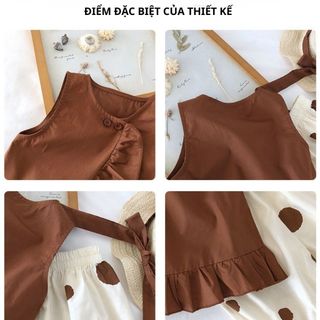 [Tặng Kèm Mũ] Đồ Bộ Bé Gái, Set Đồ Bé Gái Thiết Kế Cổ Viền Kèm Quần Ống Bo Chất Liệu 100% Cotton