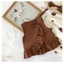 Set Đồ Bé Gái, Set Đồ Bộ Sát Nách Mix Quần Quần Thụng Chấm Bi Chất Liệu Cotton Mềm