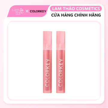 Son Kem Nhung, Mịn Lì Colorkey Airy Velvet Lip Lacquer (Phiên Bản Mới)