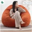 Ghế Sofa Lười Hạt Xốp 3II HOME Mã Big Size Chất Liệu Nhung Tăm Cao Cấp Thư Giãn Tận Hưởng Cuộc Sống