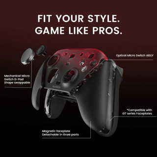 Tay cầm chơi game có dây GameSir G7 Pro, tần số quét 1000Hz cho Xbox PC Android