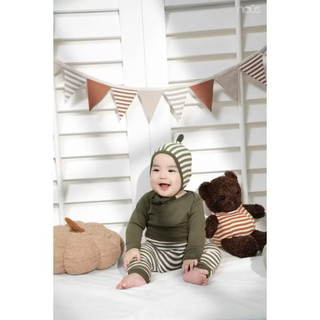 Bộ dài kèm mũ sz 3-6,6-9 sale