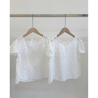 Quần denim dày form suông ống rộng Ma Vie