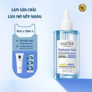 Serum Làm Trắng, Dưỡng Ẩm Và Làm Chậm Lão Hoá Da Hyaluronic Acid 1.5%+Niacinamide SADÖER Chính Hãng