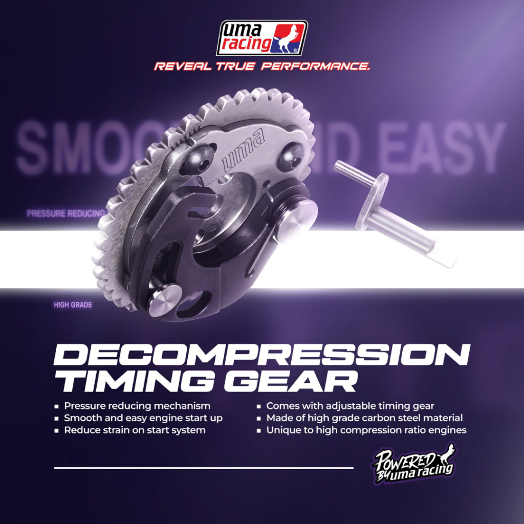 Nhông Cam, Bánh Cam UMA Racing Cho Exciter 150/155/ Honda Dream – Tăng Tốc Mượt, Chạy Êm