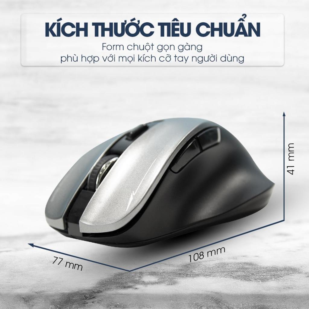 Chuột Không Dây ZADEZ M-353G - 1600DPI, Cảm Biến PixArt