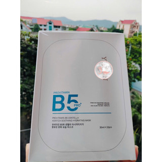 [hộp 10 nạ] Mặt Nạ B 5 Pro+Vitamin Hàn Quốc Cấp Ẩm Phục Hồi Tái Tạo Dưỡng Trắng Da 30ml (Nạ thạch cao cấp 1hộp 5nạ)
