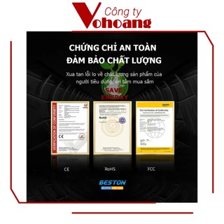Pin sạc AAA Beston Lithium 1.5V dung lượng cao 666mWh, điện áp ổn định, tương thích mọi thiết bị