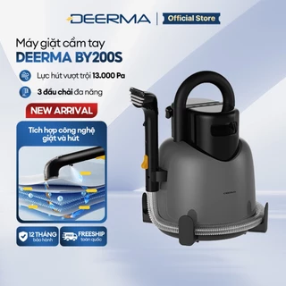 Máy giặt cầm tay Deerma BY200S đa năng làm sạch thảm, sofa vải, rèm với lực hút mạnh 13.000 Pa - Bảo hành 12 tháng