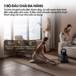 Máy giặt cầm tay Deerma BY200S đa năng làm sạch thảm, sofa vải, rèm với lực hút mạnh 13.000 Pa - Bảo hành 12 tháng — ảnh 4
