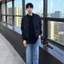 Áo khoác gió nam nữ DWIN local brand bomber vải dù 2 lớp unisex form oversize chống nước không nhăn AK01A
