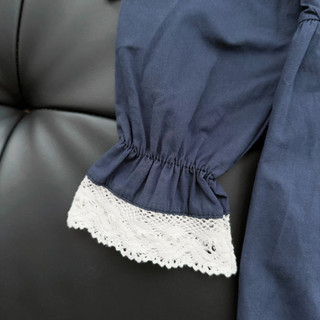 Váy Cho Bé Gái, Váy Dài Tay Thu Đông Cho Bé Thêu Họa Tiết Thỏ Đáng Yêu Chất Liệu Cotton