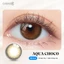 Kính áp tròng khoá ẩm 1 Ngày Màu Nâu Choco CARASE, Lens cận AQUA CHOCO