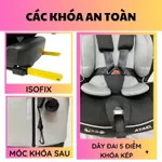 Ghế Ngồi Ô tô Cho Bé Xoay 360 Có Chốt ISOFIX An Toàn, Chuẩn Quốc Tế Chính Hãng AYAEL BFL129 Đạt ECE R-129 (0–12 Tuổi) — ảnh 5