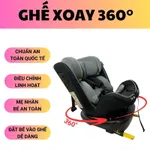 Ghế Ngồi Ô tô Cho Bé Xoay 360 Có Chốt ISOFIX An Toàn, Chuẩn Quốc Tế Chính Hãng AYAEL BFL129 Đạt ECE R-129 (0–12 Tuổi) — ảnh 3