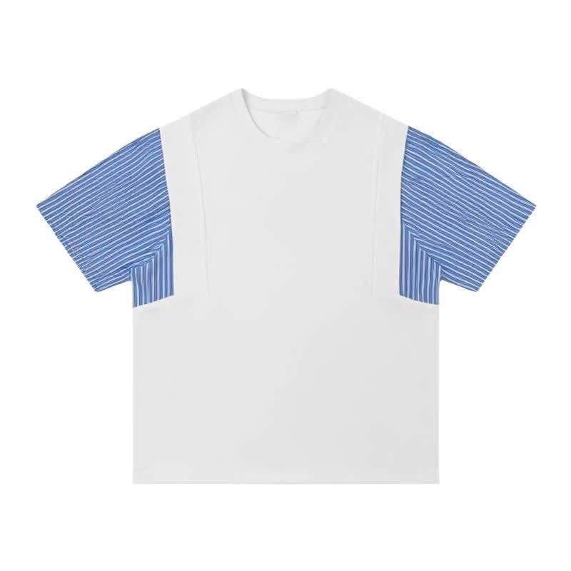 Áo thun Style Cổ tròn HYBRID TEE (Áo phông lai) ICVCVNI Unisex