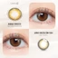 Kính áp tròng khoá ẩm 1 Ngày Màu Nâu Choco CARASE, Lens cận AQUA CHOCO