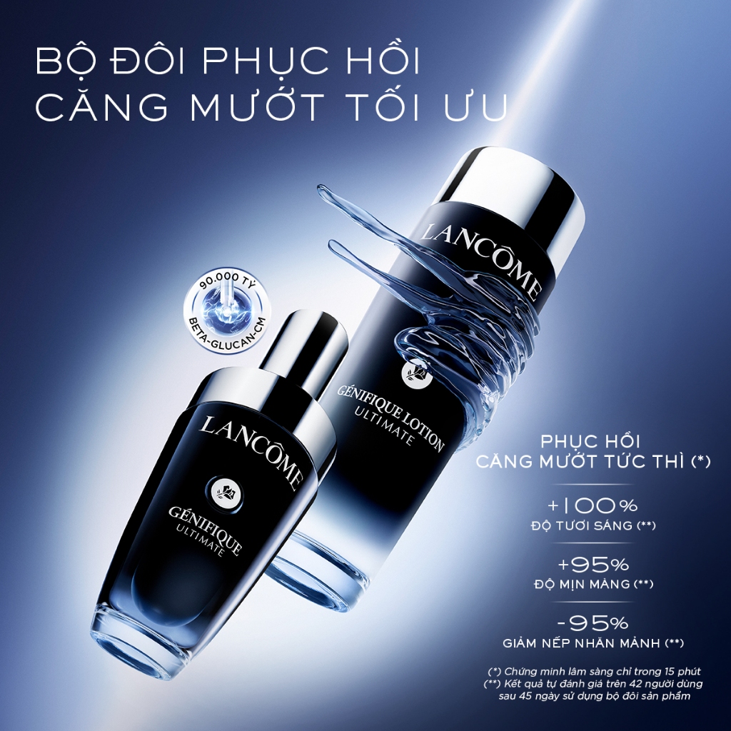Nước thần cấp ẩm phục hồi tối ưu Genifique Ultimate Lancome 150ML