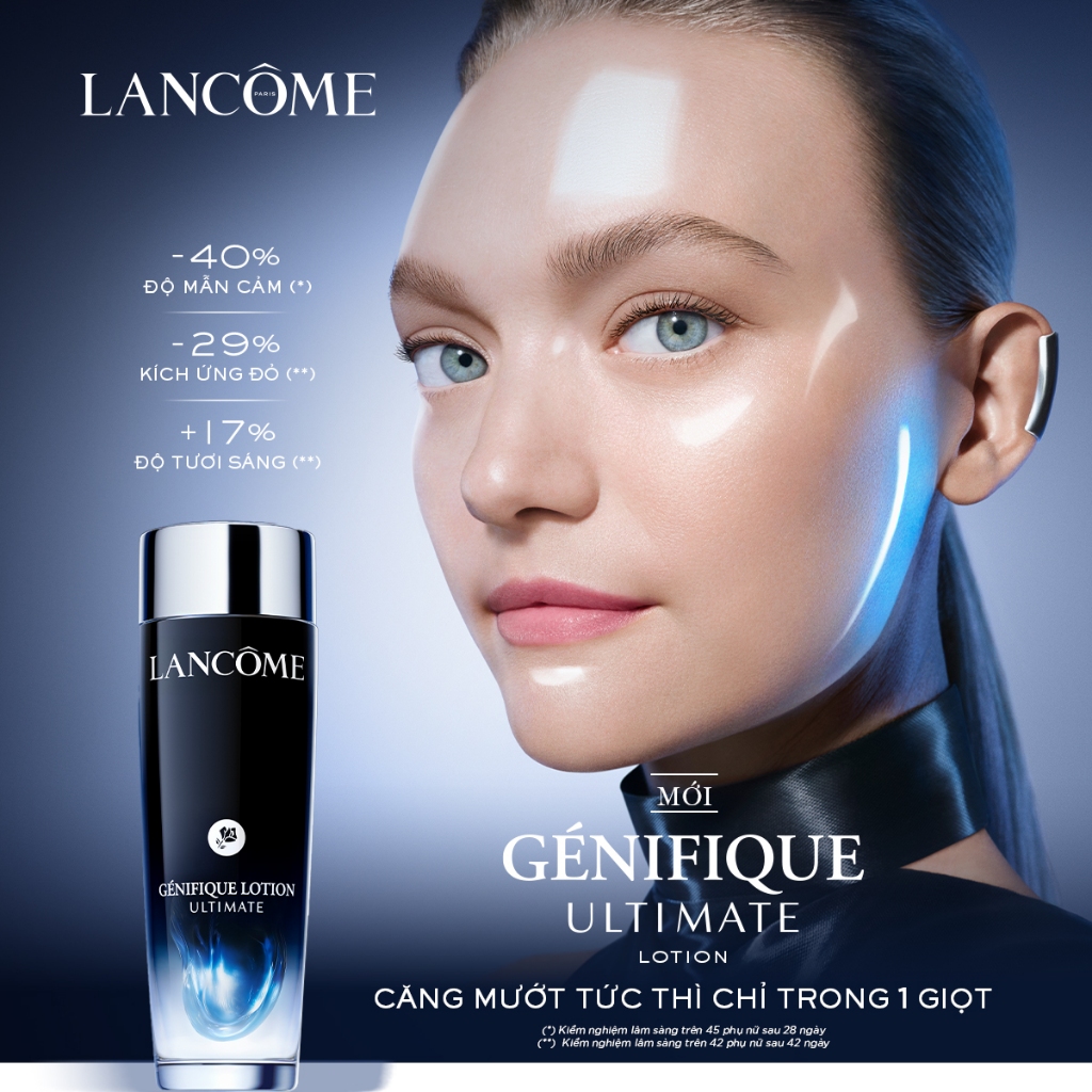Nước thần cấp ẩm phục hồi tối ưu Genifique Ultimate Lancome 150ML
