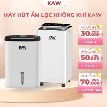 Máy Hút Ẩm Lọc Không Khí KAW Dung Tích Lớn, Máy Lọc Không Khí Thông Minh Giảm Nồm, Giảm Ẩm Mốc