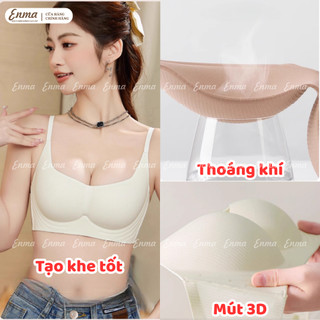 Áo Lót Nâng Ngực Không Gọng ENMA Chống Chảy Xệ Mềm Mại Ôm Quả Tạo Khe Quyến Rũ BRA14