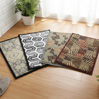 Thảm Lau Chân Hoa Văn Thổ Cẩm Sang Trọng - Hùng Home