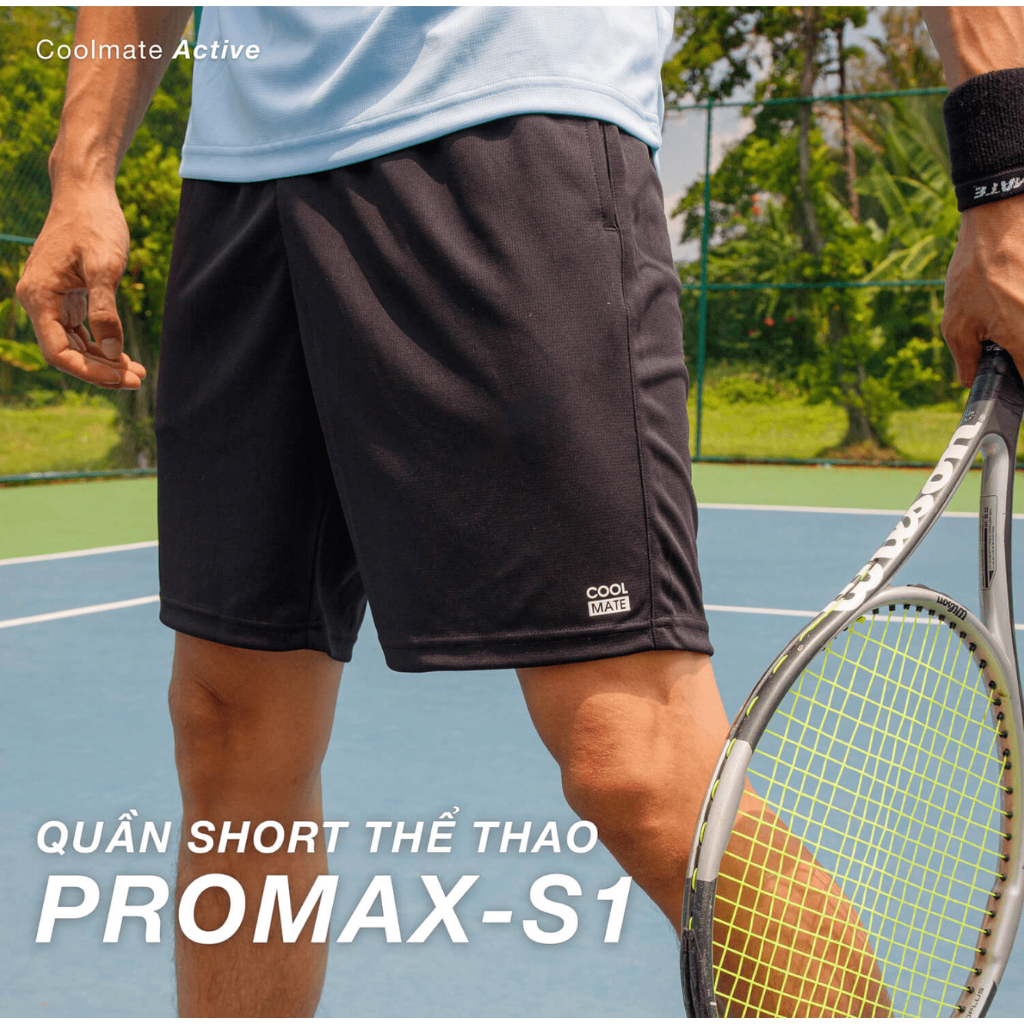 [TẶNG COMBO 2 TẤT]Set đồ thể thao nam Áo sát nách teamwear Flexline Active và Quần Promax thấm hút tốt Coolmate