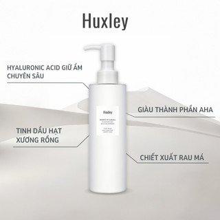 Gel Rửa Mặt Huxley Cleansing Gel; Be Clean, Be Moist 200ml