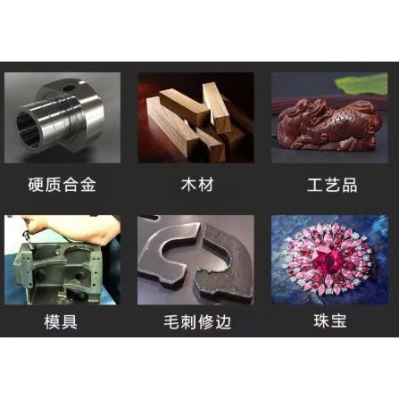 Bộ Công Cụ Kim Cương gồm nhiều dụng cụ nhỏ như mũi khoét, mũi khắc, dụng cụ đánh bóng