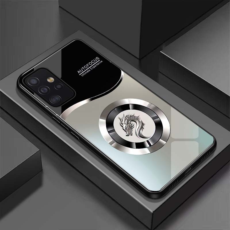 Ốp Lưng cho SAMSUNG A32 4G, A32 5G, A52, A52S 5G, A72 Mặt lưng kính cường lực, Sang Trọng, Chống Trầy, Bảo Vệ Toàn Diện