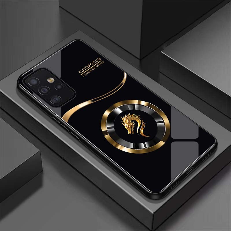Ốp Lưng cho SAMSUNG A32 4G, A32 5G, A52, A52S 5G, A72 Mặt lưng kính cường lực, Sang Trọng, Chống Trầy, Bảo Vệ Toàn Diện