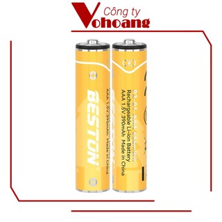 Pin sạc AAA Beston Lithium 1.5V dung lượng cao 666mWh, điện áp ổn định, tương thích mọi thiết bị